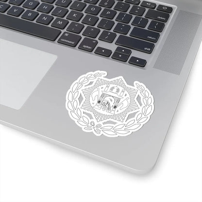 Emblem of Afghanistan 1929 (Afghanistan) (Coat of Arms) STICKER Vinyl Kiss-Cut Decal - The Sticker Space