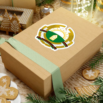 Emblem of Afghanistan 1987-1992 (Afghanistan) (Coat of Arms) STICKER Vinyl Kiss-Cut Decal - The Sticker Space