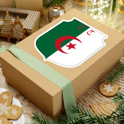 Emblem of Algeria 1962-1971 (Algeria) (Coat of Arms) STICKER Vinyl Kiss-Cut Decal - The Sticker Space
