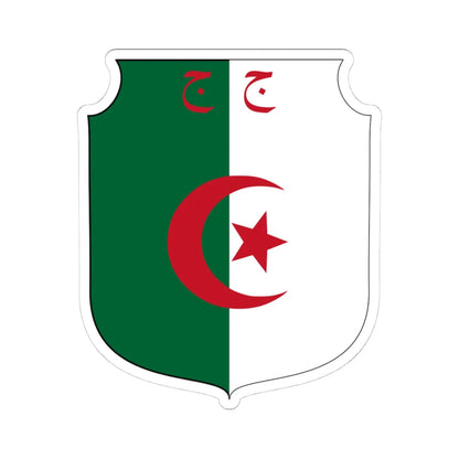 Emblem of Algeria 1962-1971 (Algeria) (Coat of Arms) STICKER Vinyl Kiss-Cut Decal - The Sticker Space