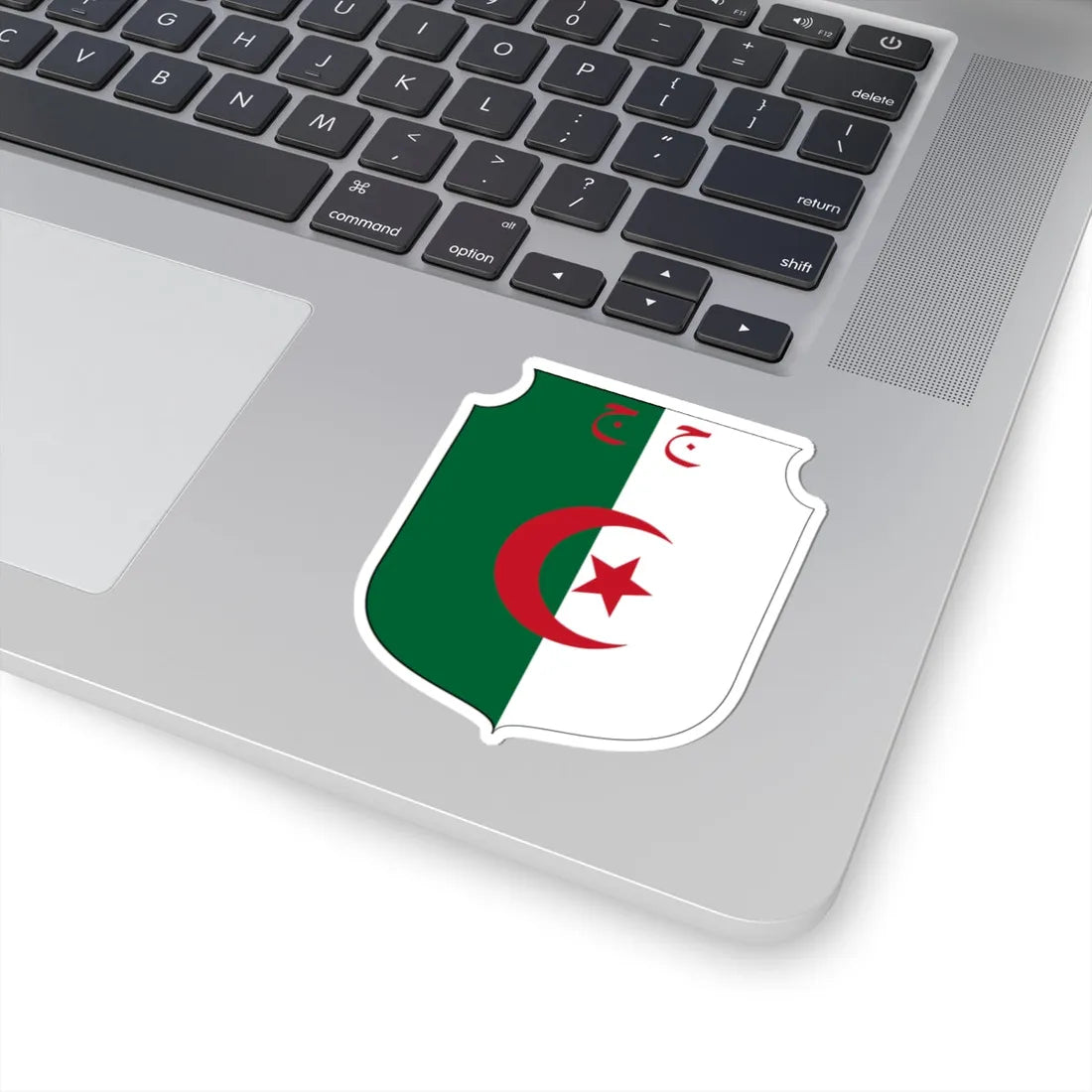 Emblem of Algeria 1962-1971 (Algeria) (Coat of Arms) STICKER Vinyl Kiss-Cut Decal - The Sticker Space