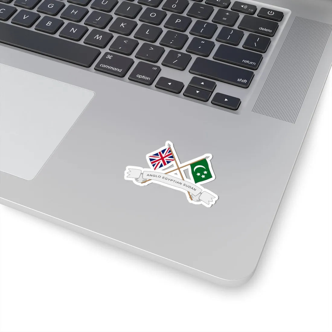Emblem of Anglo-Egyptian Sudan (Egypt) (Coat of Arms) STICKER Vinyl Kiss-Cut Decal - The Sticker Space