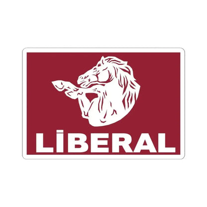 Emblem of Azerbaijan Liberal Party (Azerbaijan) STICKER Vinyl Kiss-Cut Decal 6 Inch White - The Sticker Space