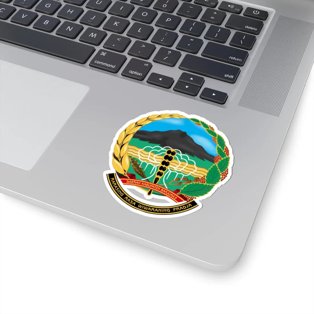 Emblem of Banyumas Regency (Indonesia) (Coat of Arms) STICKER Vinyl Kiss-Cut Decal - The Sticker Space