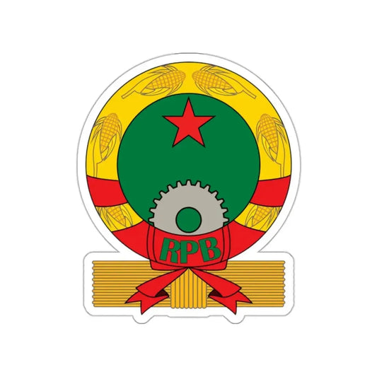 Emblem of Benin (1975–1990) STICKER Vinyl Die-Cut Decal 2 Inch - The Sticker Space