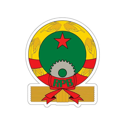 Emblem of Benin (1975–1990) STICKER Vinyl Die-Cut Decal 4 Inch - The Sticker Space