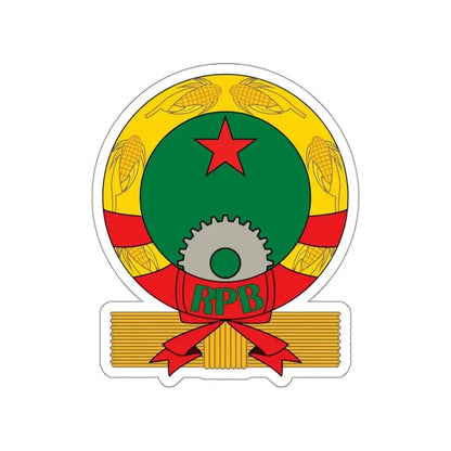 Emblem of Benin (1975–1990) STICKER Vinyl Die-Cut Decal - The Sticker Space