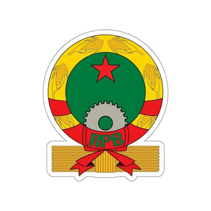 Emblem of Benin (1975–1990) STICKER Vinyl Die-Cut Decal - The Sticker Space