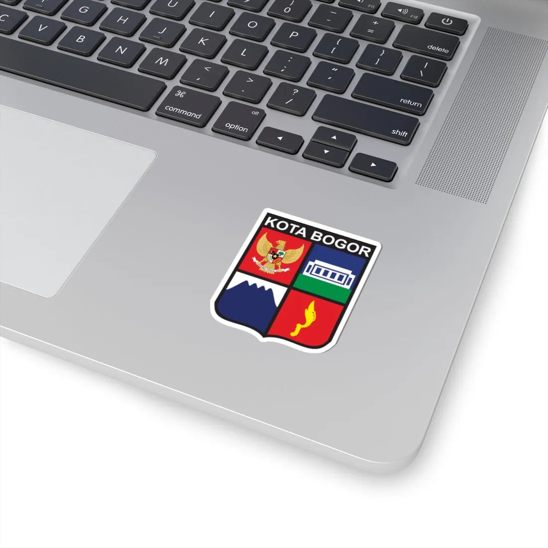 Emblem of Bogor (Indonesia) (Coat of Arms) STICKER Vinyl Kiss-Cut Decal - The Sticker Space
