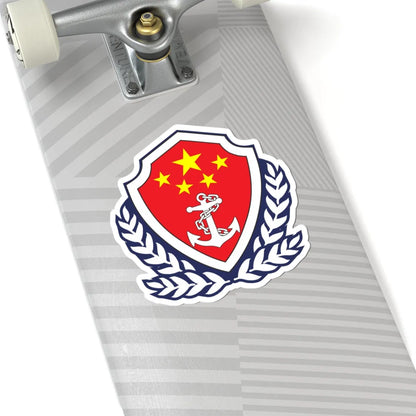 Emblem of China Coast Guard (China) (Coat of Arms) STICKER Vinyl Kiss-Cut Decal - The Sticker Space
