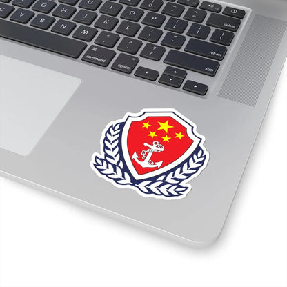 Emblem of China Coast Guard (China) (Coat of Arms) STICKER Vinyl Kiss-Cut Decal - The Sticker Space