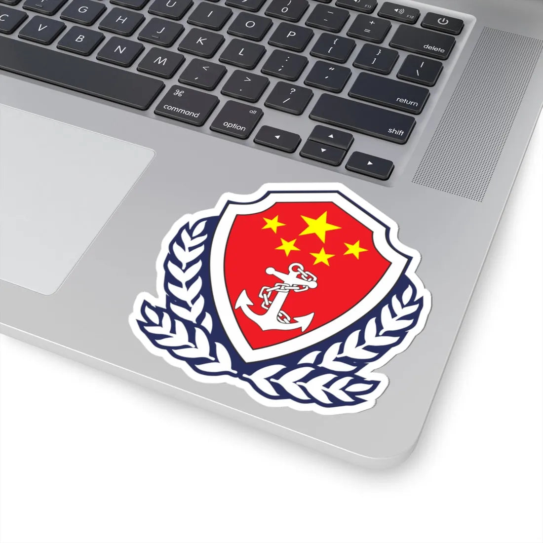 Emblem of China Coast Guard (China) (Coat of Arms) STICKER Vinyl Kiss-Cut Decal - The Sticker Space