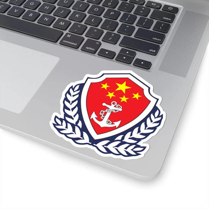 Emblem of China Coast Guard (China) (Coat of Arms) STICKER Vinyl Kiss-Cut Decal - The Sticker Space