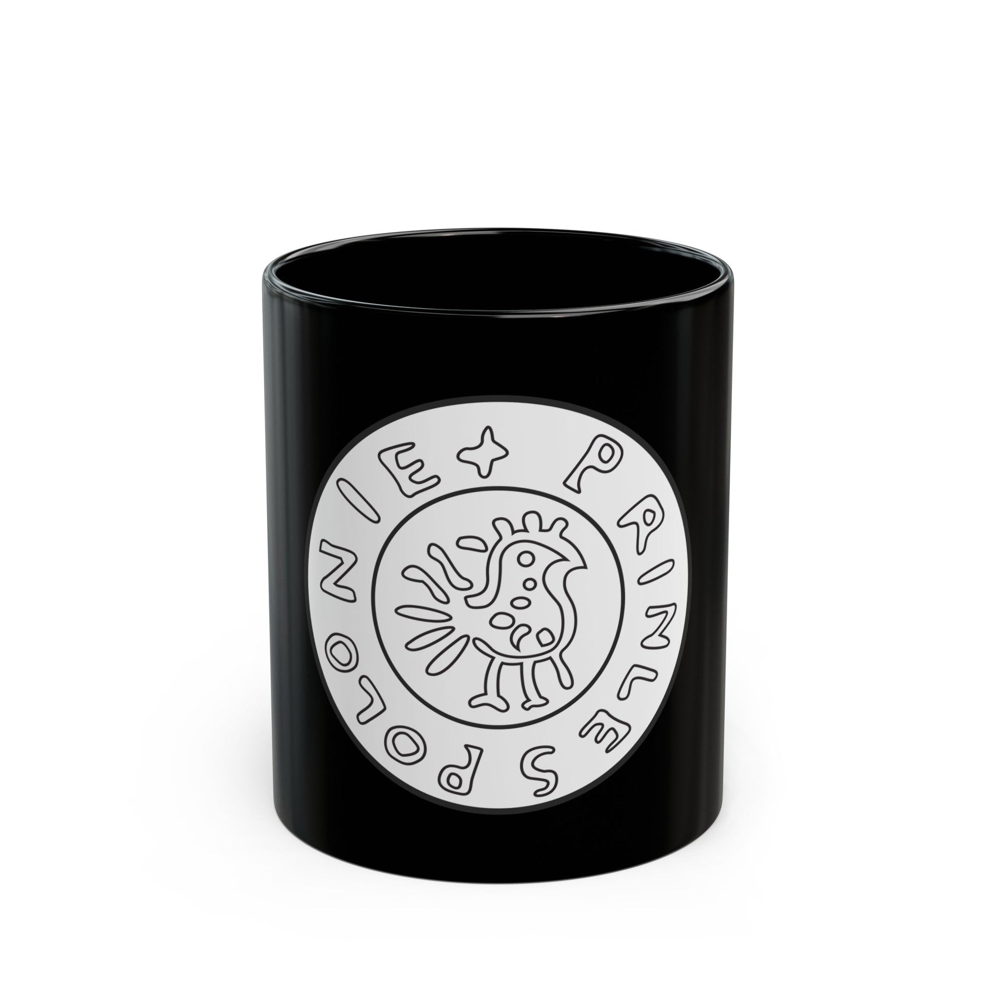 Emblem of Civitas Schinesghe - Black Coffee Mug-11oz-The Sticker Space