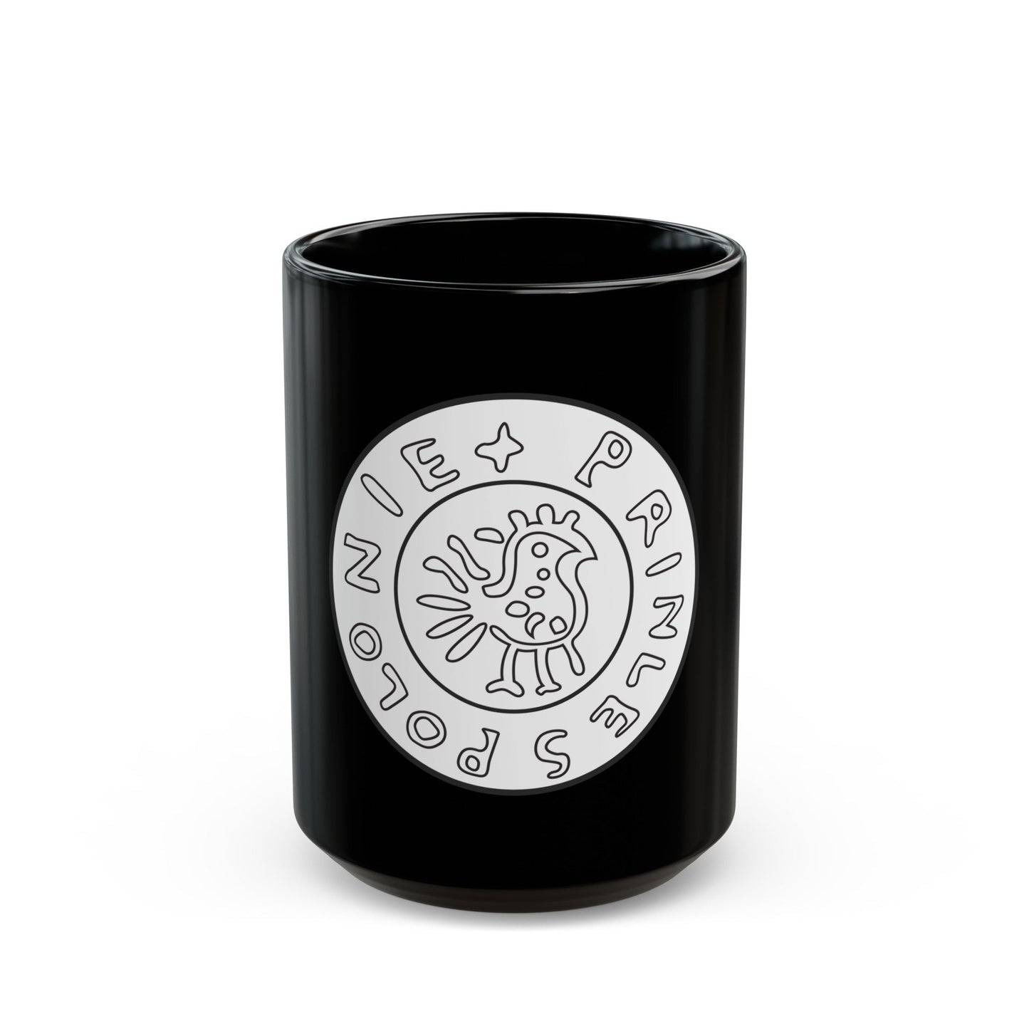 Emblem of Civitas Schinesghe - Black Coffee Mug-15oz-The Sticker Space