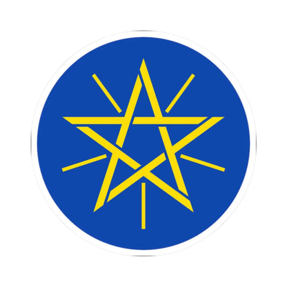 Emblem of Ethiopia (Ethiopia) (Coat of Arms) STICKER Vinyl Kiss-Cut Decal - The Sticker Space