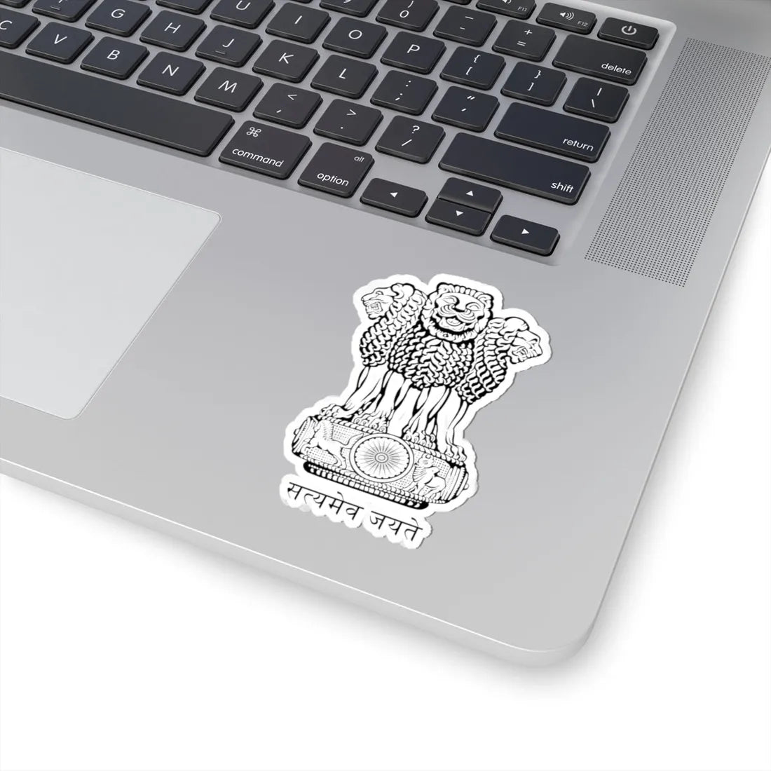 Emblem of India (India) (Coat of Arms) STICKER Vinyl Kiss-Cut Decal - The Sticker Space
