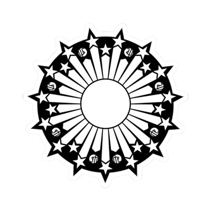 Emblem of Iran 1980 (Iran) (Coat of Arms) STICKER Vinyl Kiss-Cut Decal 2 Inch White - The Sticker Space