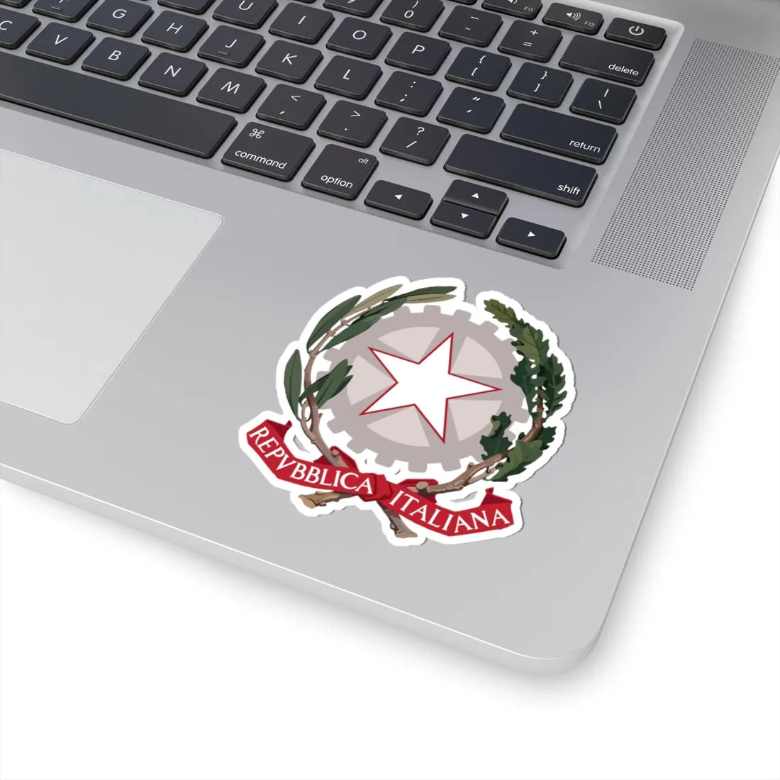 Emblem of Italy (Italy) (Coat of Arms) STICKER Vinyl Kiss-Cut Decal - The Sticker Space