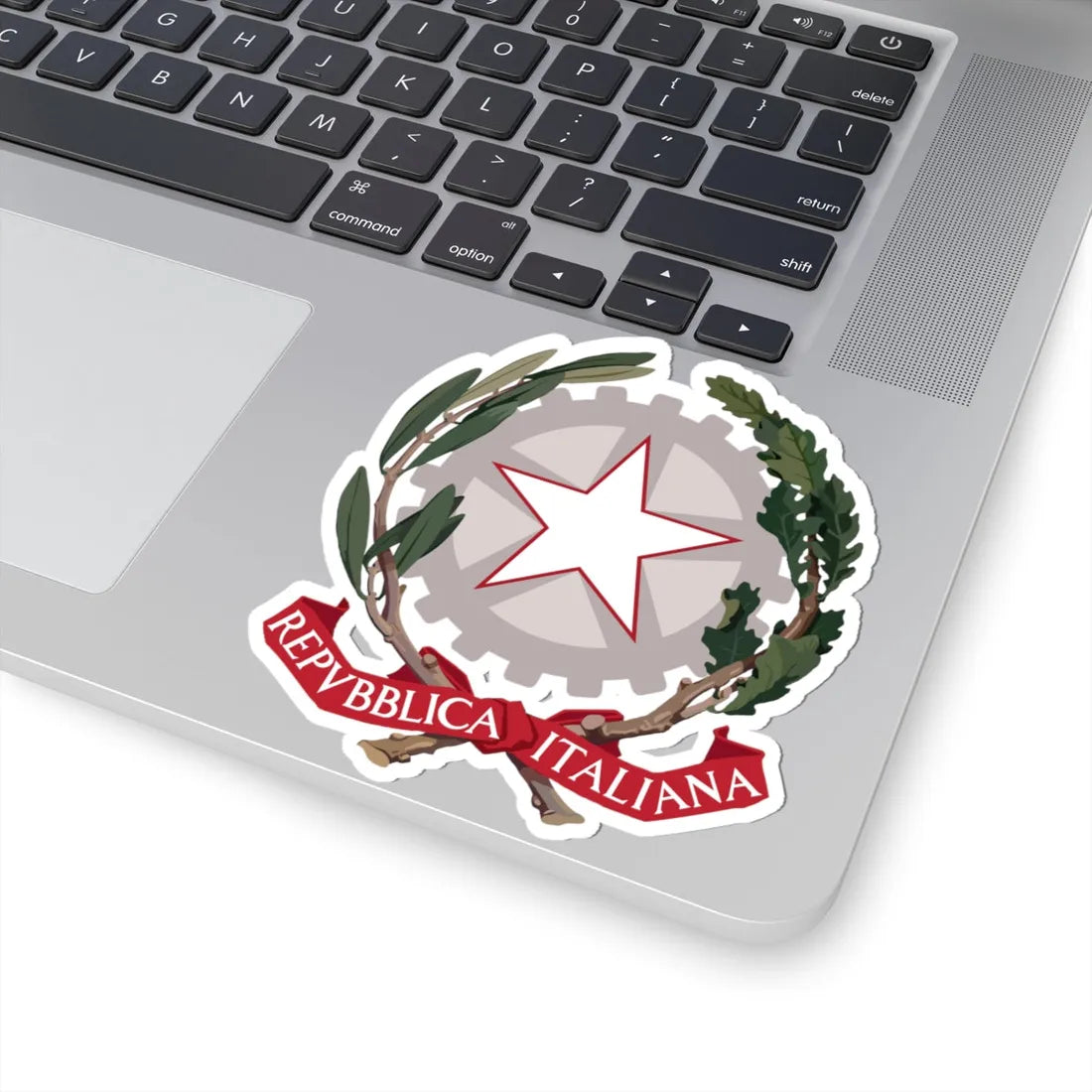Emblem of Italy (Italy) (Coat of Arms) STICKER Vinyl Kiss-Cut Decal - The Sticker Space
