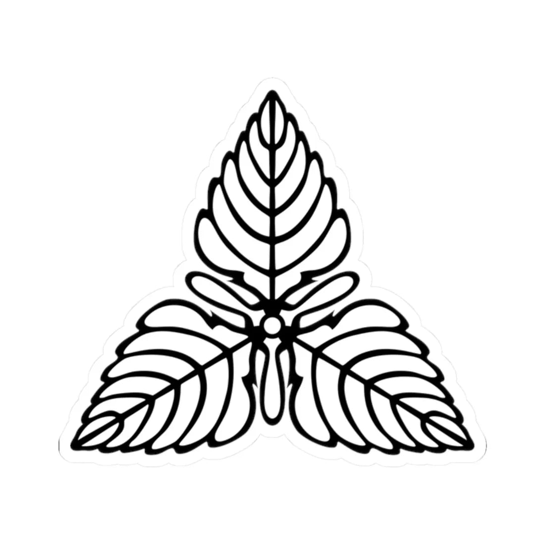 Emblem of Karafuto (Russia) (Coat of Arms) STICKER Vinyl Kiss-Cut Decal 2 Inch White - The Sticker Space