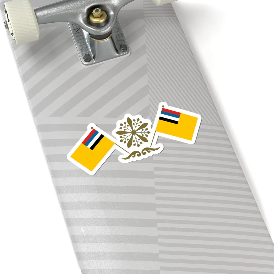 Emblem of Manchukuo (Coat of Arms) STICKER Vinyl Kiss-Cut Decal - The Sticker Space