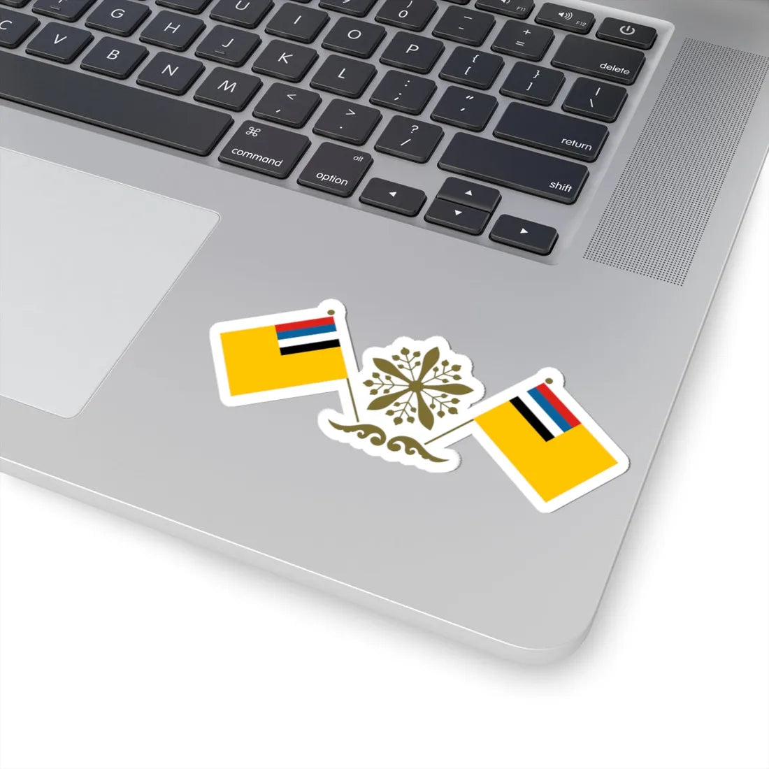 Emblem of Manchukuo (Coat of Arms) STICKER Vinyl Kiss-Cut Decal - The Sticker Space
