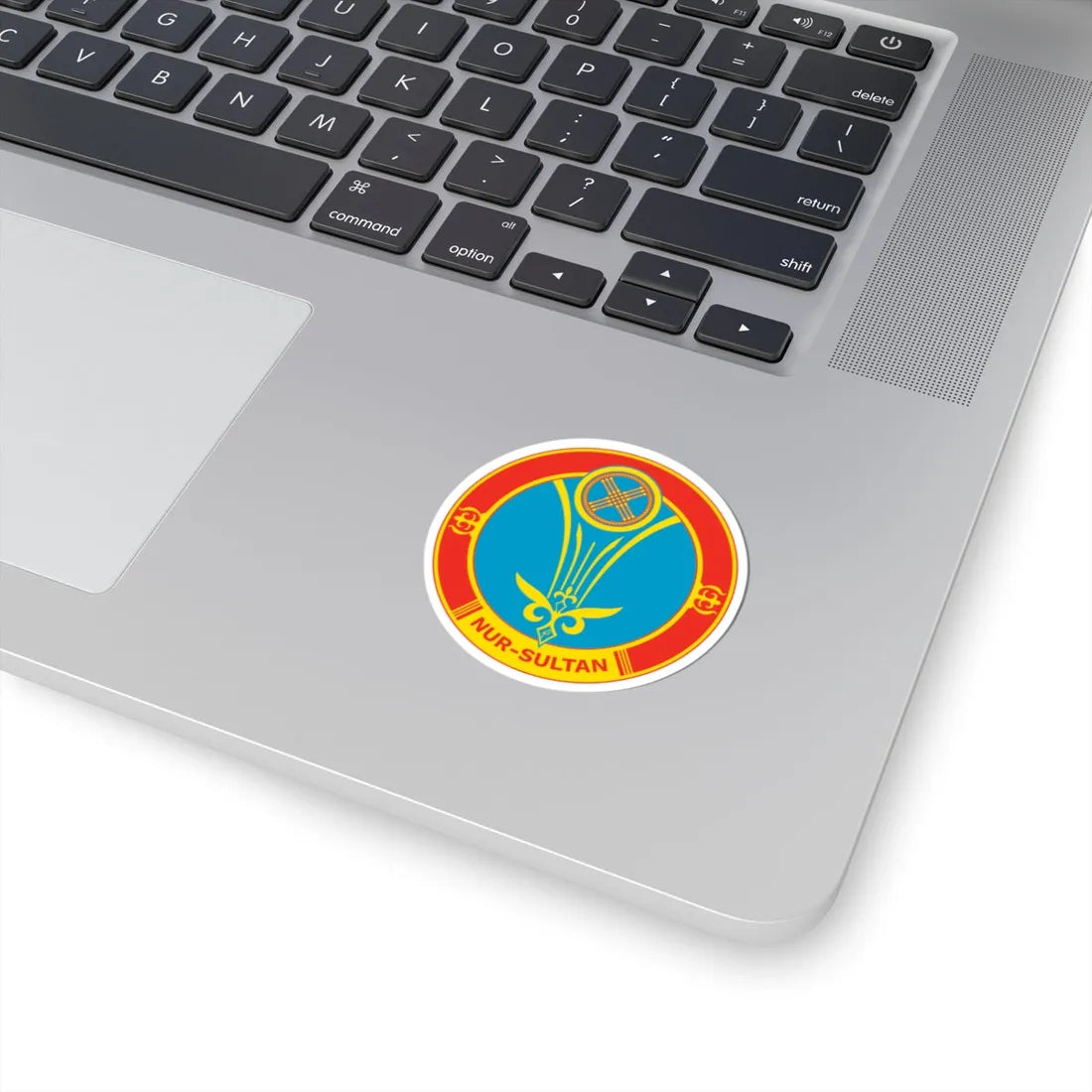 Emblem of Nur-Sultan-1 (Kazakhstan) (Coat of Arms) STICKER Vinyl Kiss-Cut Decal - The Sticker Space