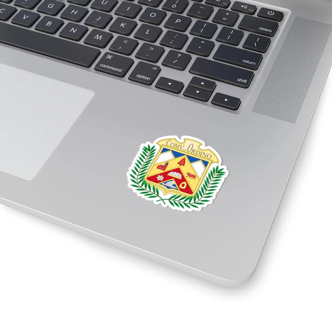 Emblem of Ordino (Andorra) (Coat of Arms) STICKER Vinyl Kiss-Cut Decal - The Sticker Space