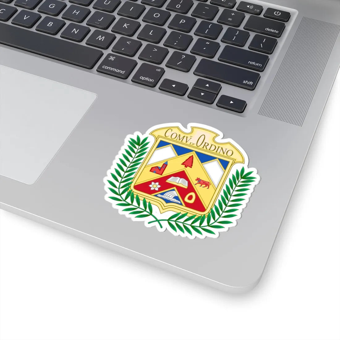 Emblem of Ordino (Andorra) (Coat of Arms) STICKER Vinyl Kiss-Cut Decal - The Sticker Space