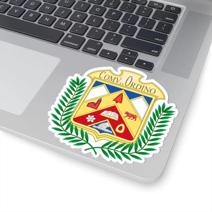 Emblem of Ordino (Andorra) (Coat of Arms) STICKER Vinyl Kiss-Cut Decal - The Sticker Space