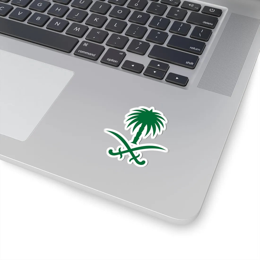 Emblem of Saudi Arabia 2 (Saudi Arabia) (Coat of Arms) STICKER Vinyl Kiss-Cut Decal - The Sticker Space