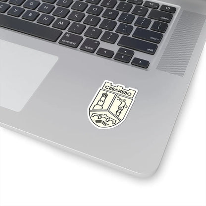 Emblem of Sevlievo (Bulgaria) (Coat of Arms) STICKER Vinyl Kiss-Cut Decal - The Sticker Space