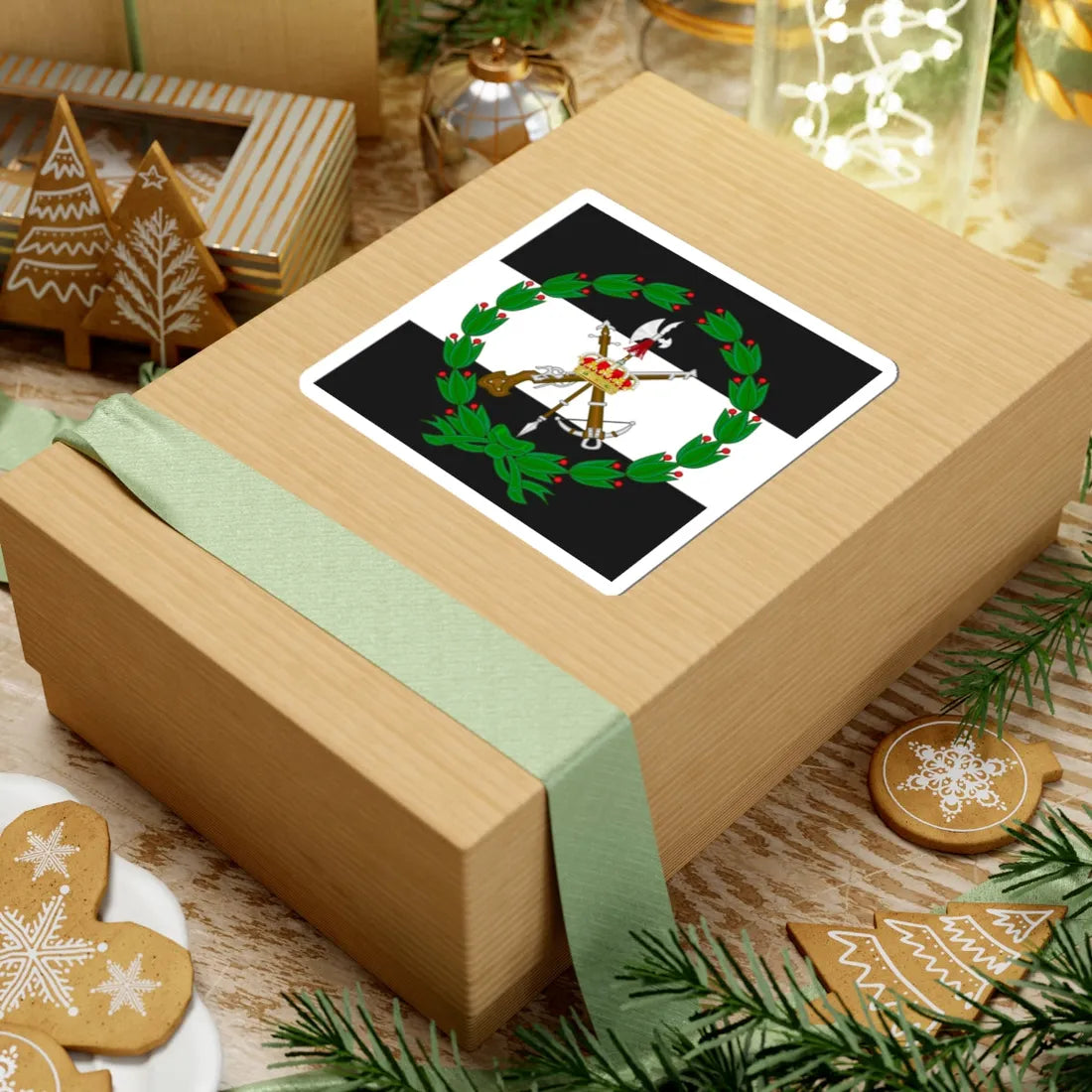 Emblem of the 3rd Spanish Legion Tercio Don Juan de Austria (Spain) (Coat of Arms) STICKER Vinyl Kiss-Cut Decal - The Sticker Space