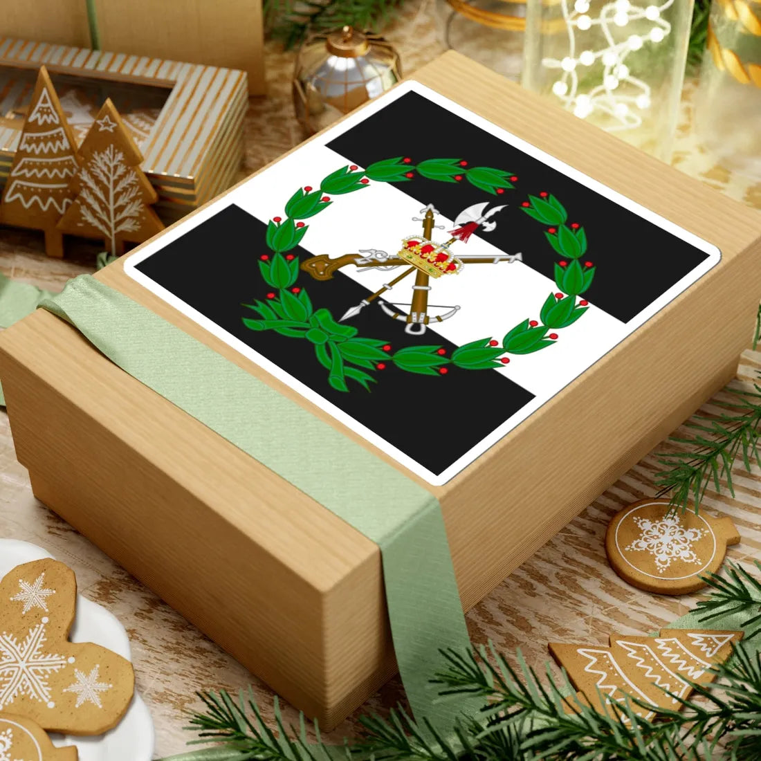 Emblem of the 3rd Spanish Legion Tercio Don Juan de Austria (Spain) (Coat of Arms) STICKER Vinyl Kiss-Cut Decal - The Sticker Space