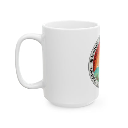 Emblem of the Armenian SSR (1922) - White Coffee Mug-The Sticker Space