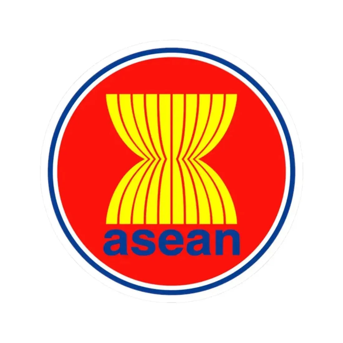 Emblem of the Association of Southeast Asian Nations ASEAN - STICKER Vinyl Kiss-Cut Decal - The Sticker Space