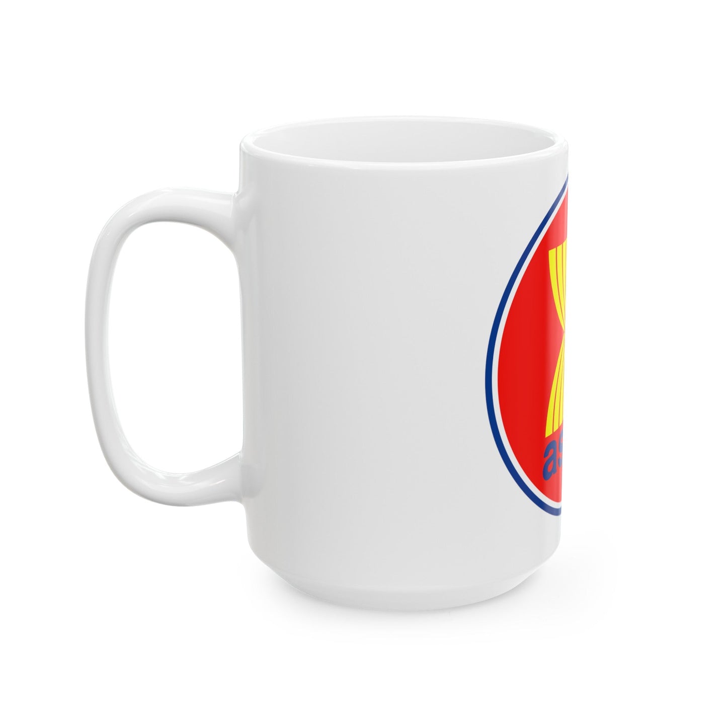 Emblem of the Association of Southeast Asian Nations ASEAN - White Coffee Mug-The Sticker Space