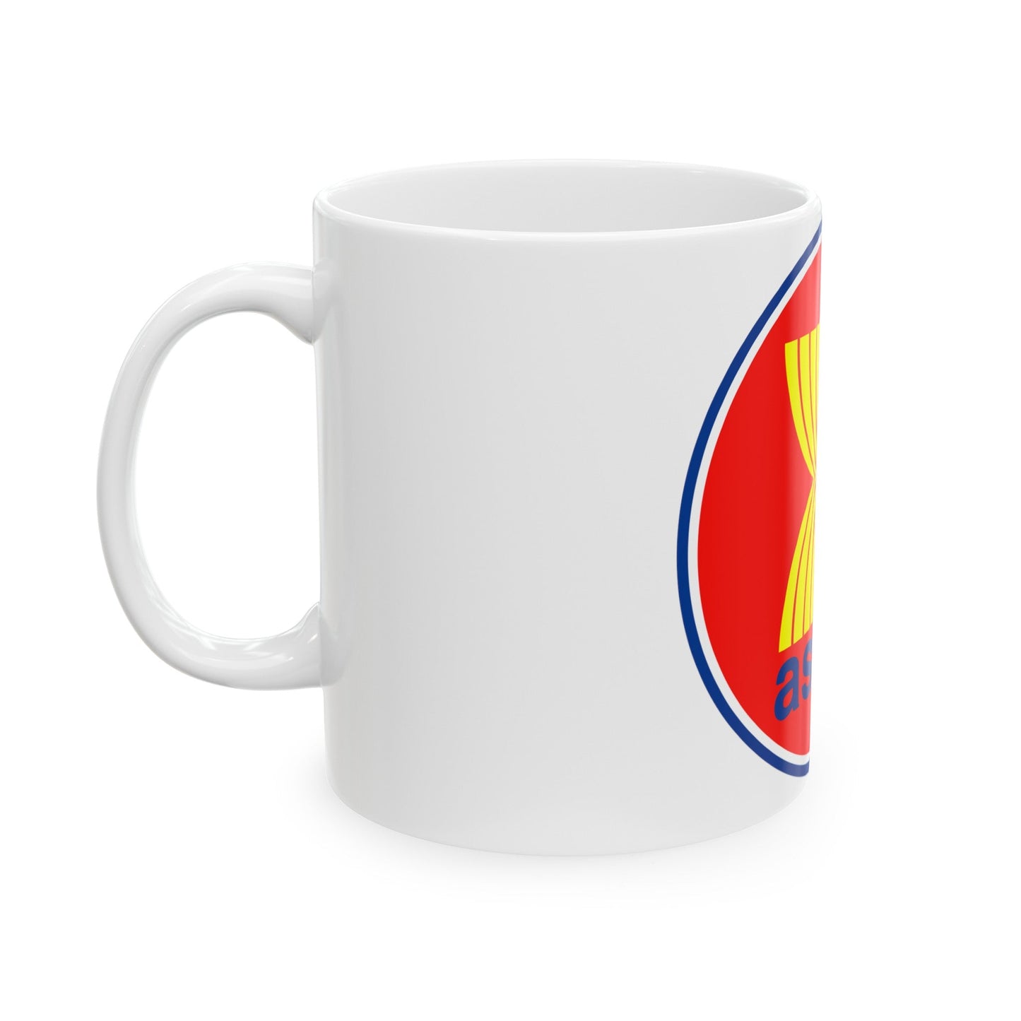 Emblem of the Association of Southeast Asian Nations ASEAN - White Coffee Mug-The Sticker Space