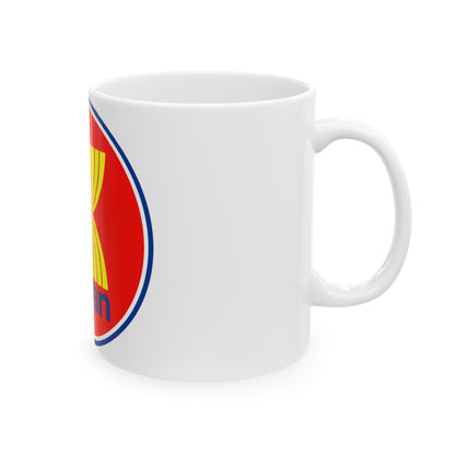 Emblem of the Association of Southeast Asian Nations ASEAN - White Coffee Mug-The Sticker Space