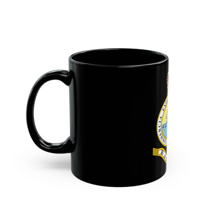 Emblem of the Bahamas (1869-1904; 1953-1964) - Black Coffee Mug-The Sticker Space