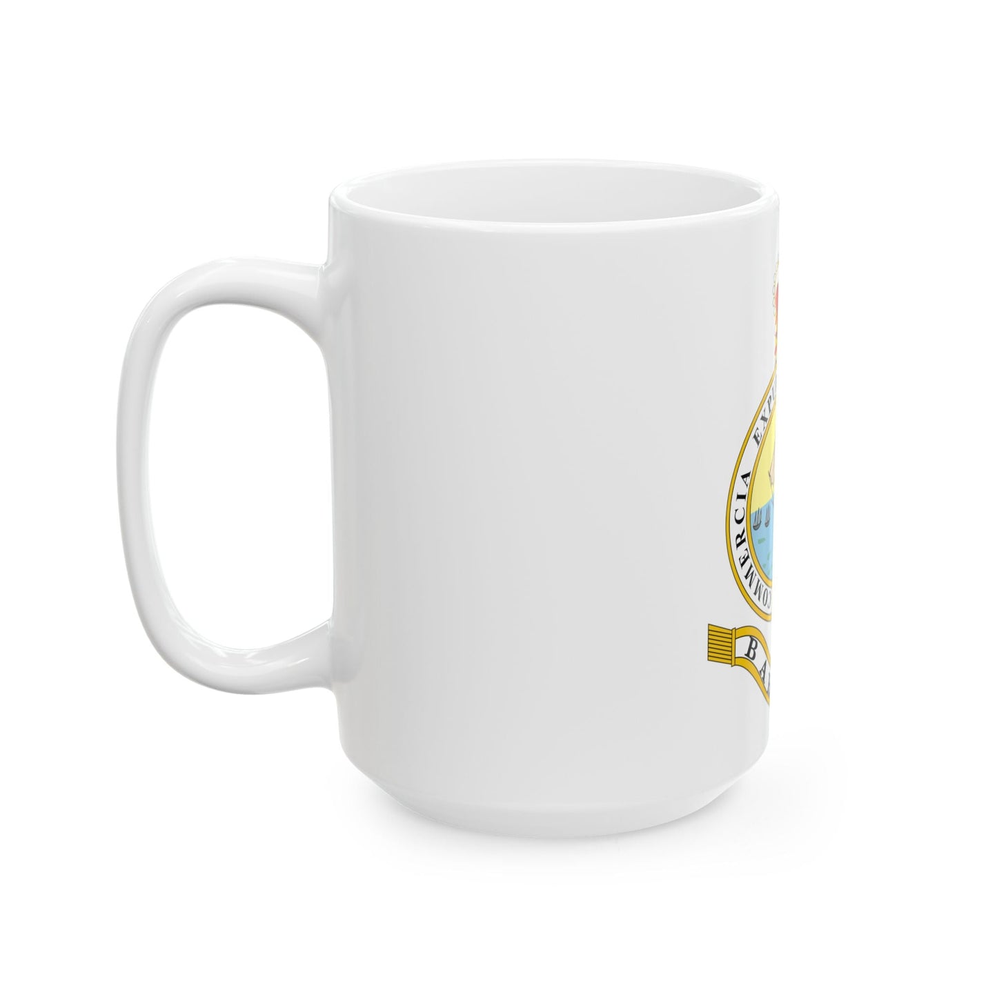 Emblem of the Bahamas (1869-1904; 1953-1964) - White Coffee Mug