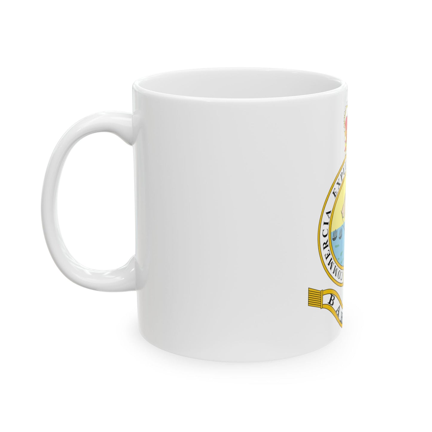 Emblem of the Bahamas (1869-1904; 1953-1964) - White Coffee Mug