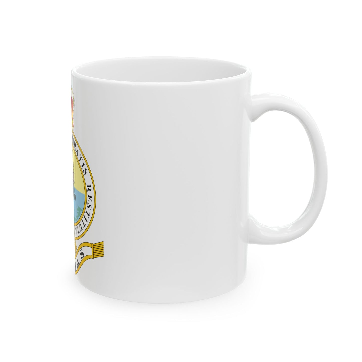 Emblem of the Bahamas (1869-1904; 1953-1964) - White Coffee Mug