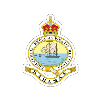 Emblem of the Bahamas (1904-1953) STICKER Vinyl Die-Cut Decal 5 Inch - The Sticker Space