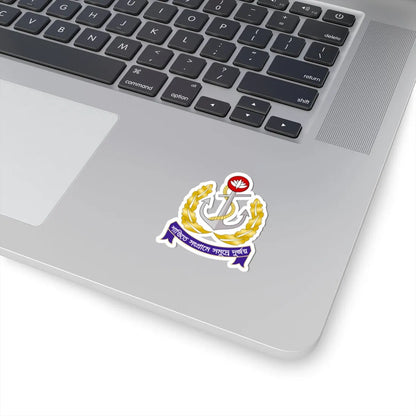 Emblem of the Bangladesh Navy (Bangladesh) (Coat of Arms) STICKER Vinyl Kiss-Cut Decal - The Sticker Space