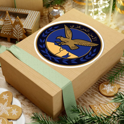 Emblem of the Central Security Forces (Egypt) (Coat of Arms) STICKER Vinyl Kiss-Cut Decal - The Sticker Space