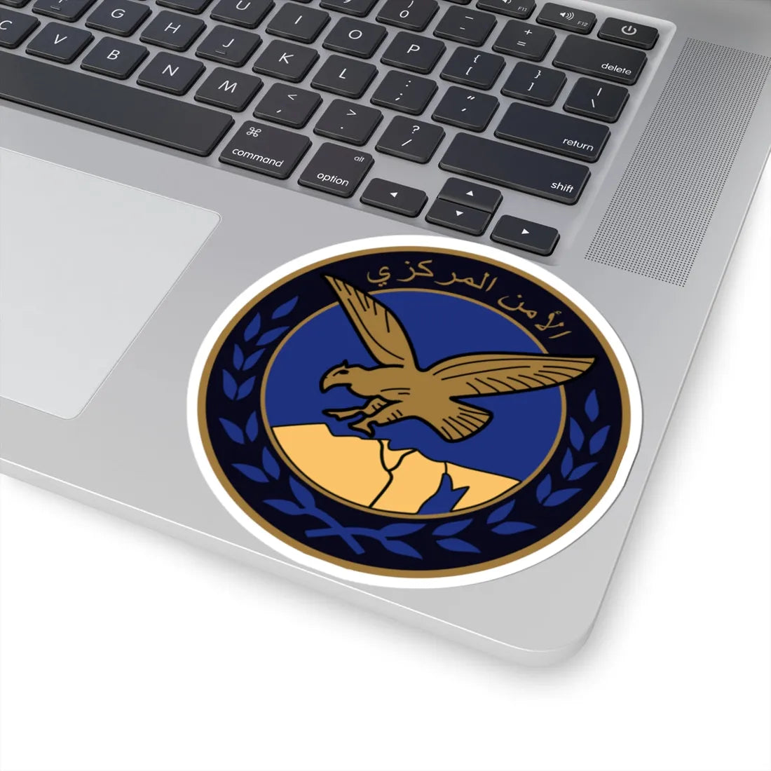 Emblem of the Central Security Forces (Egypt) (Coat of Arms) STICKER Vinyl Kiss-Cut Decal - The Sticker Space