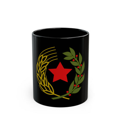 Emblem of the Federal State of Croatia - Black Coffee Mug