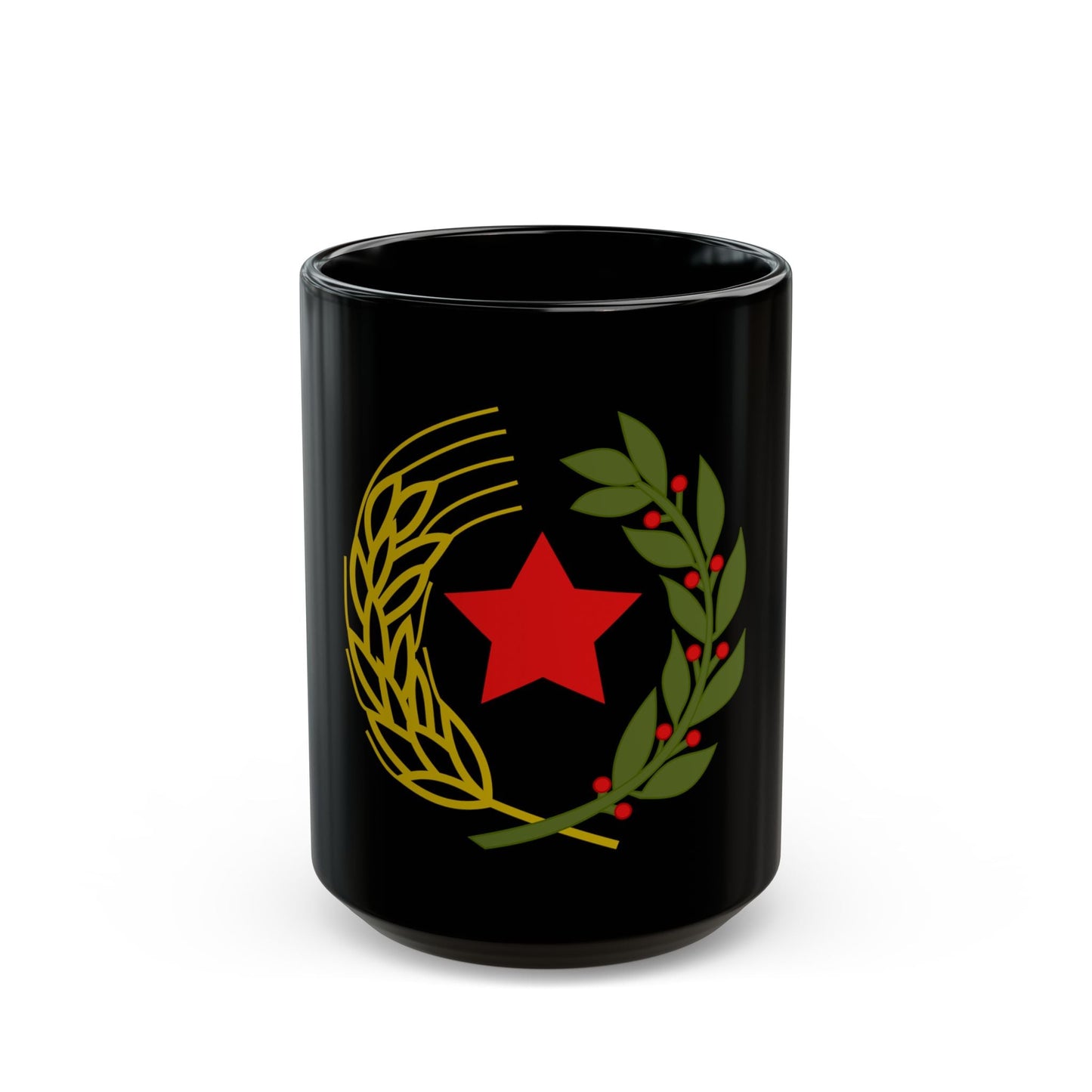 Emblem of the Federal State of Croatia - Black Coffee Mug